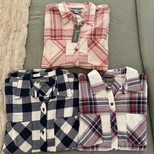 Natural Reflections Plaid Shirts